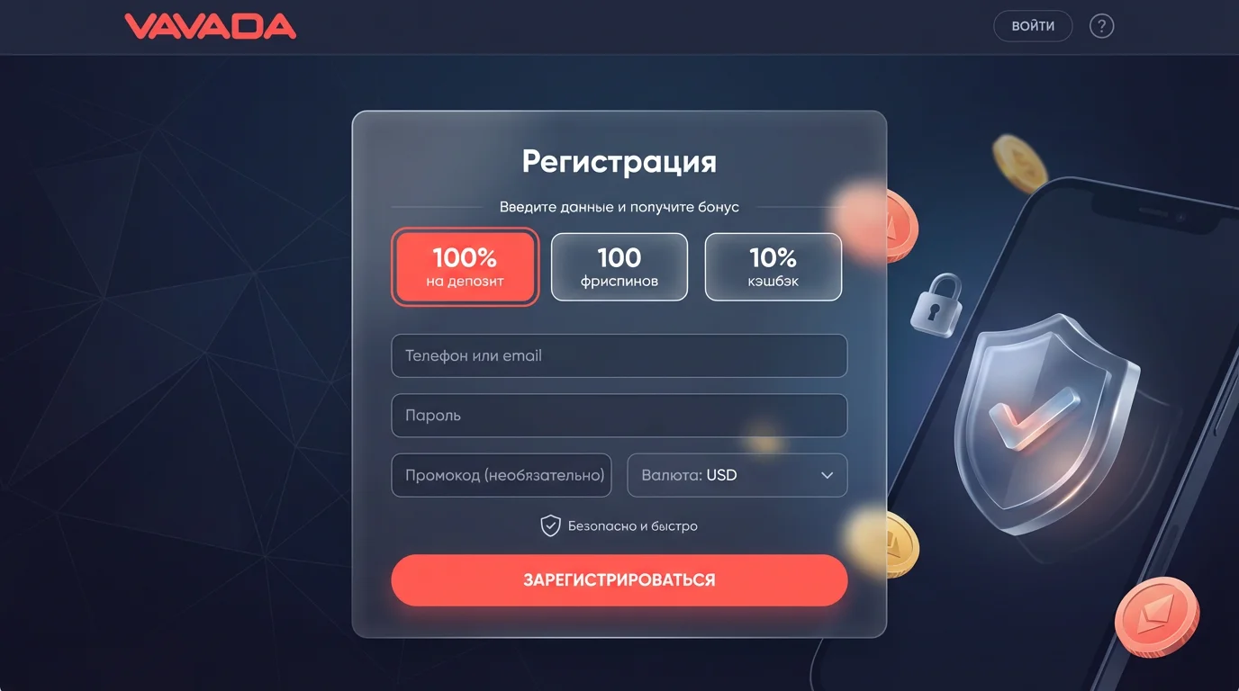 Скачать официальное приложение Вавада на телефон